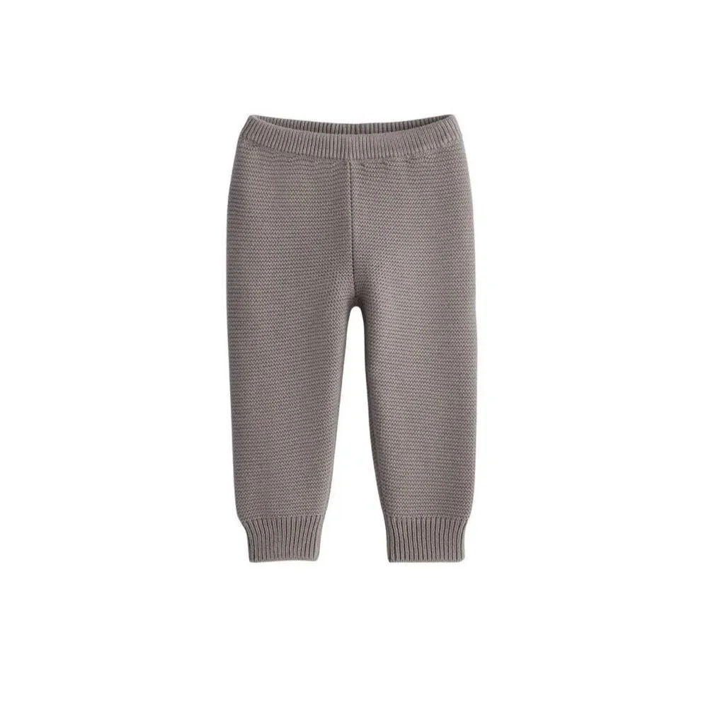 Quince 100% Organic Cotton pants 12 - 18 Months grey